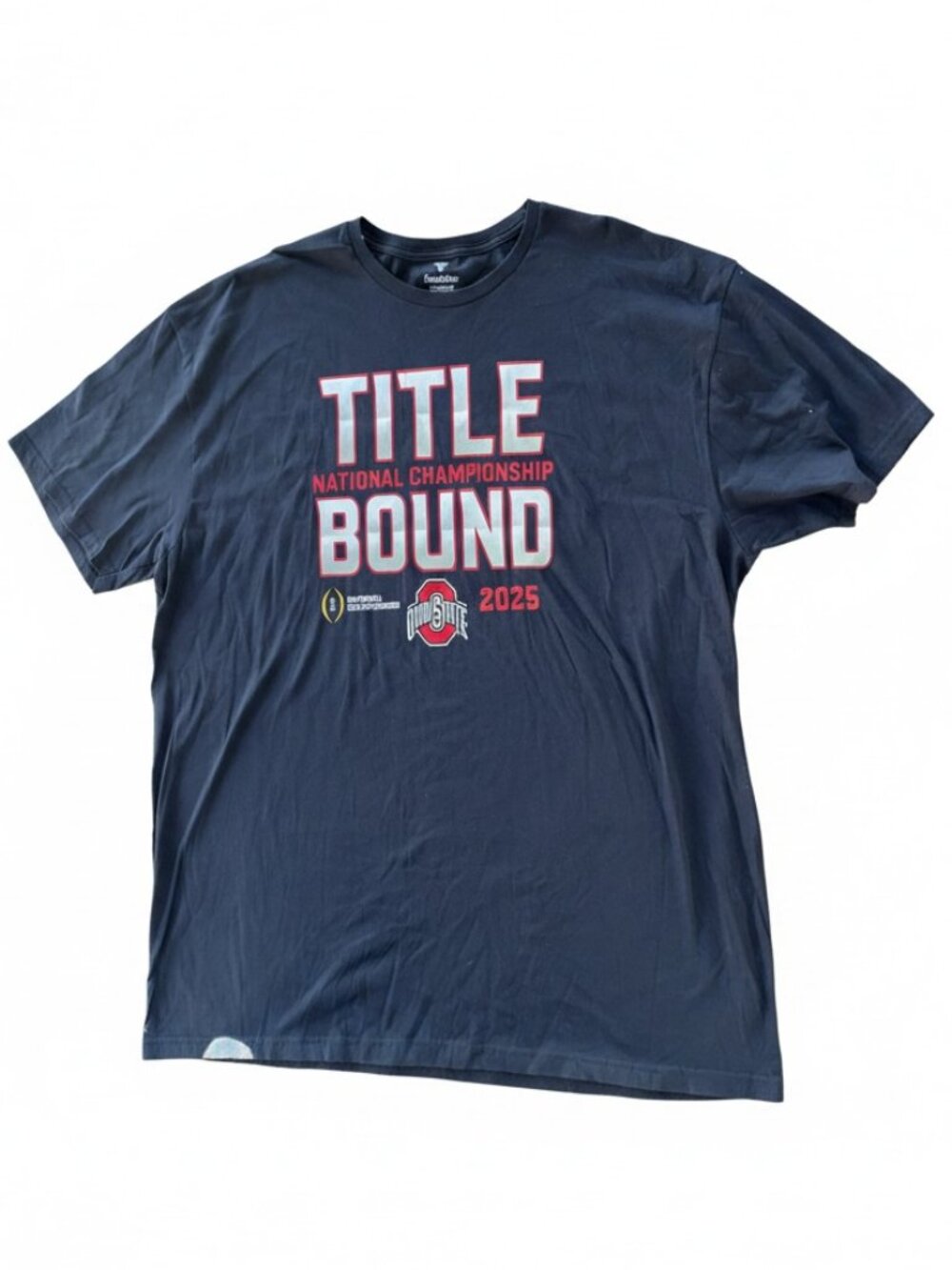 Ohio State Buckeyes "Title National Championship Bound 2025" Men's T-Shirt 4XL